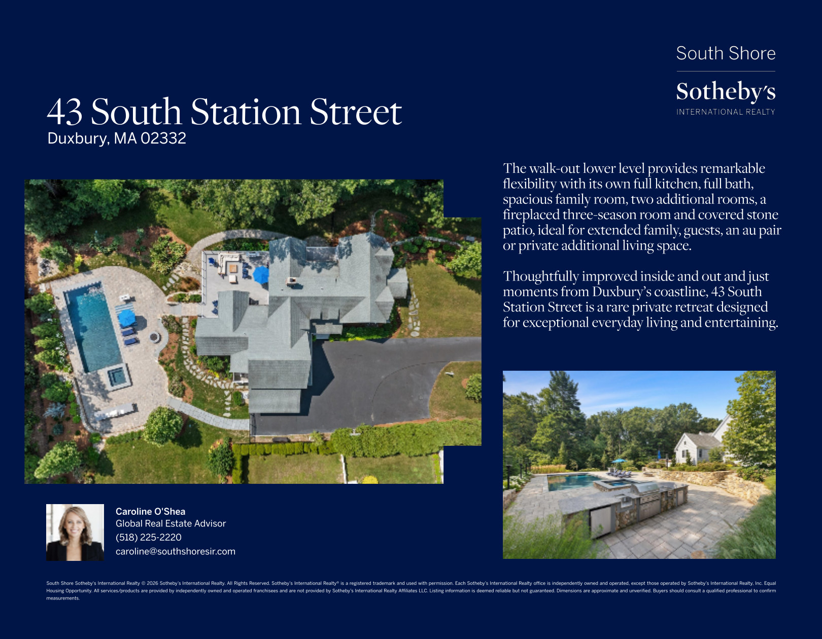 Aerial and outdoor photography from brochure